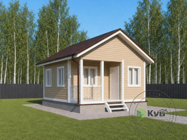 Каркасный дом — «КД — 006»