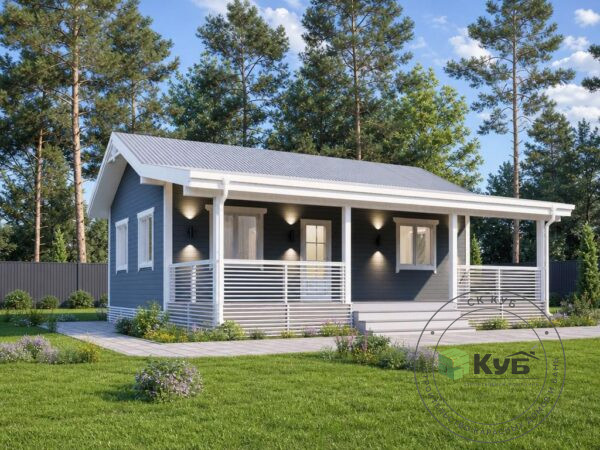 Каркасный дом — «КД — 010»