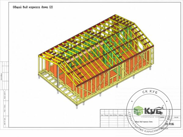 Каркасный дом — «Лофт-Хаус (M)»