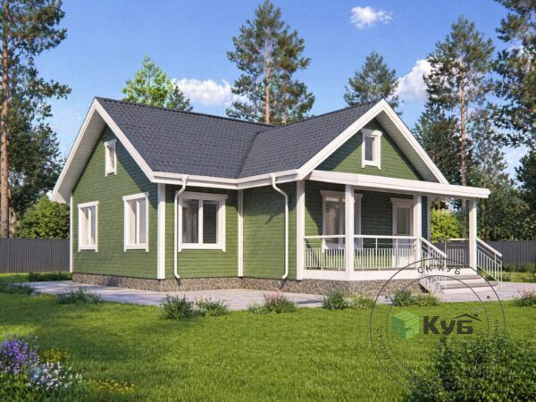 Каркасный дом — «КД — 015»