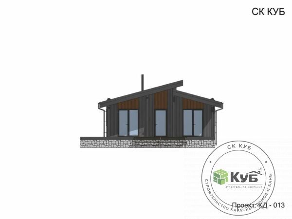 Каркасный дом — «КД — 013»