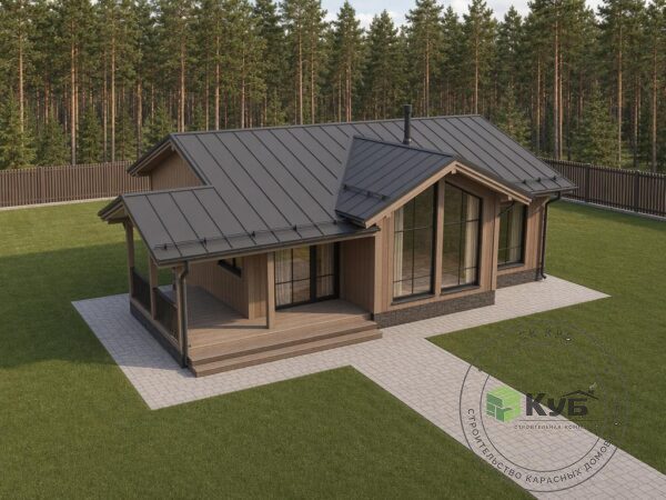 Каркасный дом — «КД — 018»