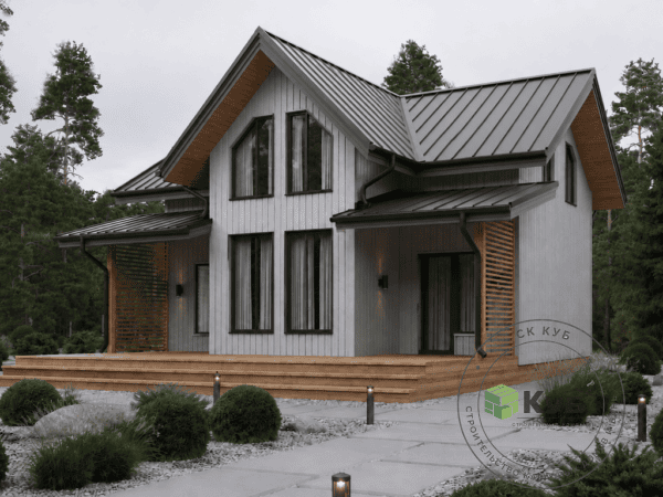 Каркасный дом — «КД — 024»
