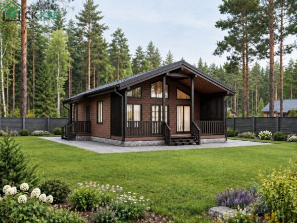 Каркасный дом — «КД — 034»